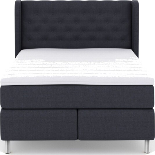 Select No 3 Komplett Sengepakke 160x200 Medium Blå/Metallben