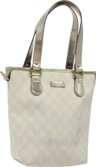 Gucci Vintage Dame Hvit Gucci Vintage Dame Hvit