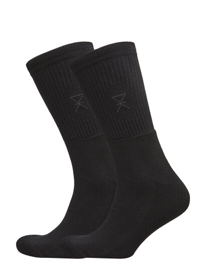 JBS of Denmark Jbs Of Dk Socks 2 Pack   Black   45 48
