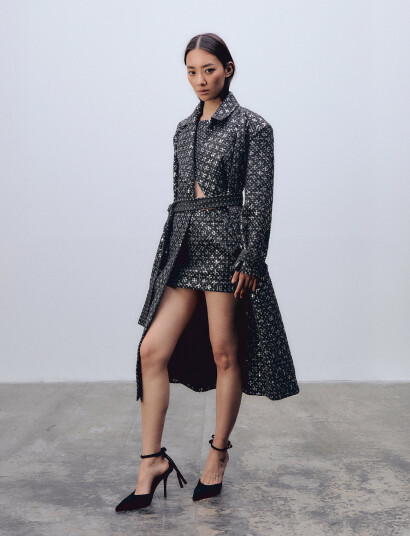 Ida Sjöstedt Camilla Skirt - Silver - 36
