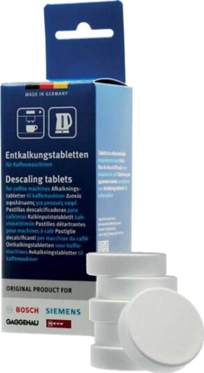 Bosch Descaling tablets for coffee machines and kettles