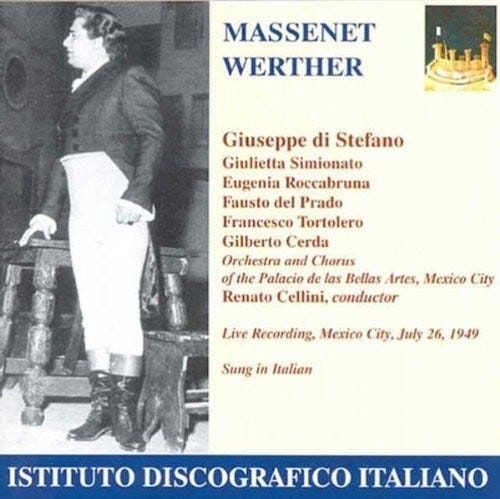 Cerda Di Stefano Prado  Werther  CD