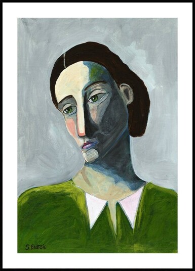 Waiting Woman Plakat / 21x30cm