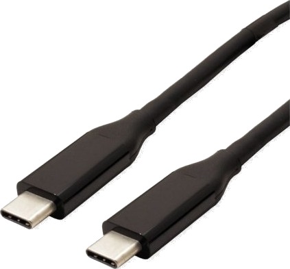 Value 11.99.9080 0,5 M Usb C Usb C Usb4 Gen 3X2 40 Gbit/S Sort
