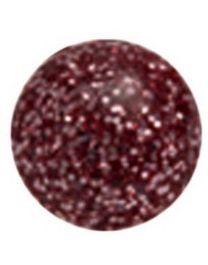 Glitrende Rosa Akrylkule 6 x 1.6 mm
