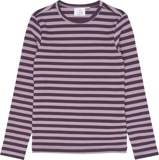 The New Tnmoore L_S Rib Tee Purple 158/164