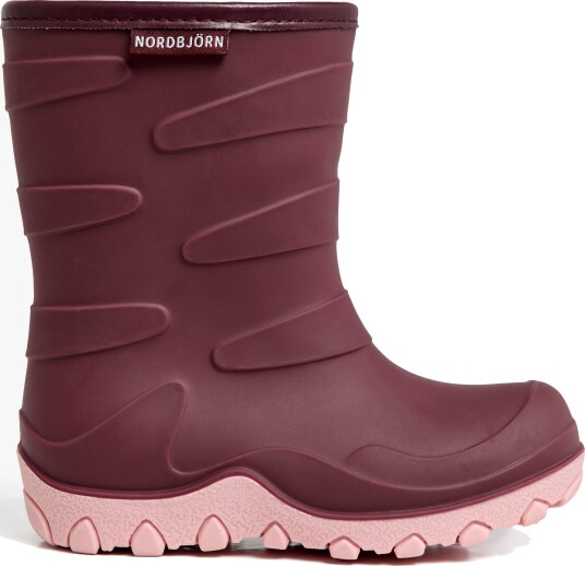 Nordbjörn Grundsund Fôrede Gummistøvler Oxblood 24