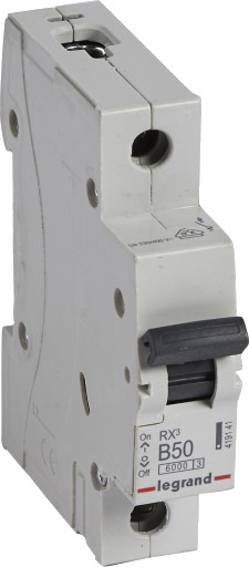 Legrand 12 stk RX³ MCB automatsikring B50 1P 1M 6kA