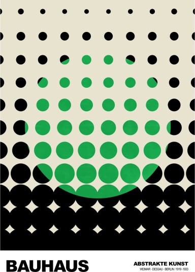 Plakat   Bauhaus Abstrakt Kunst