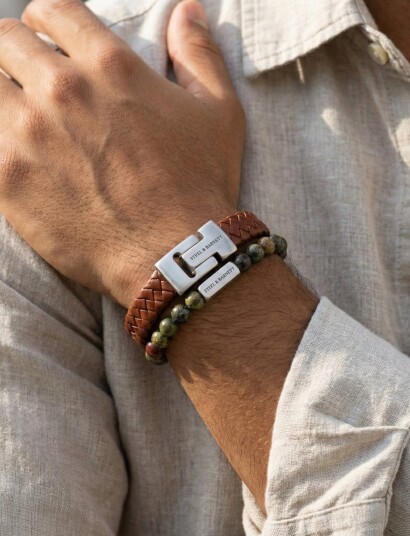 Steel & Barnett Gift Series - Double - Brown - M 20 - 21 cm