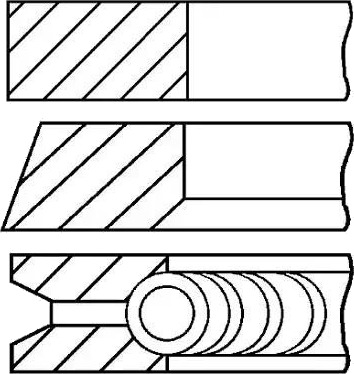 Stempelringsett GOETZE ENGINE 08-337300-00