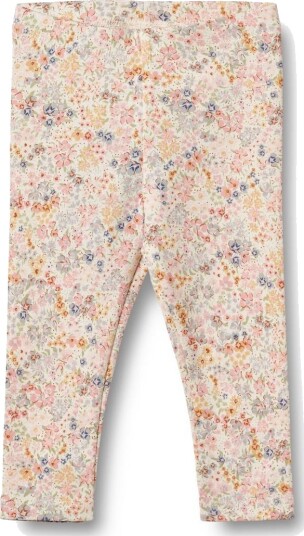 Wheat Jersey Leggings Jules Bright Flowers (86 / 1,5 år)