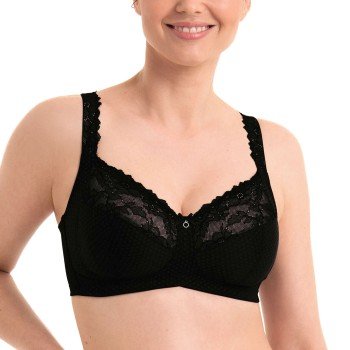 Rosa Faia BH Eloise Soft Bra Svart nylon B 85 Dame