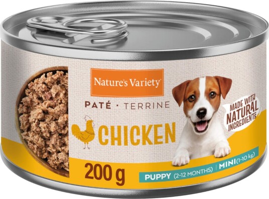 Nature’S Variety Våtfôr Puppy Nature'S Variety Paté Mini Kylling 200 G