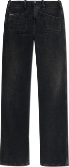 Diesel Dame Jeans Svart W29 L32,