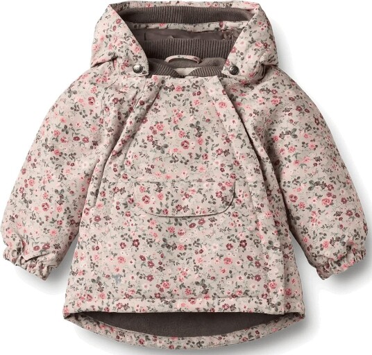 Wheat Tech Jacket Sascha   GREY MOON FLOWERS   74