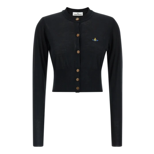 Vivienne Westwood, Dame, Strikkevarer, Svart, S, Vivienne Westwood, Dame, Strikkevarer, Svart, S,
