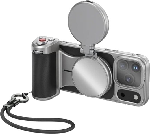 Telesin Telesin Master Grip Holder Til Apple Iphone 17 Pro Sett All In One Lampe + Filter Telesin Telesin Master Grip Holder Til Apple Iphone 17 Pro Sett All In One Lampe + Filter