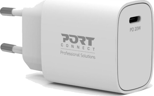 Port Connect - Strømadapter - Lomme - 20 Watt - 3 A - Pd (Usb-C)