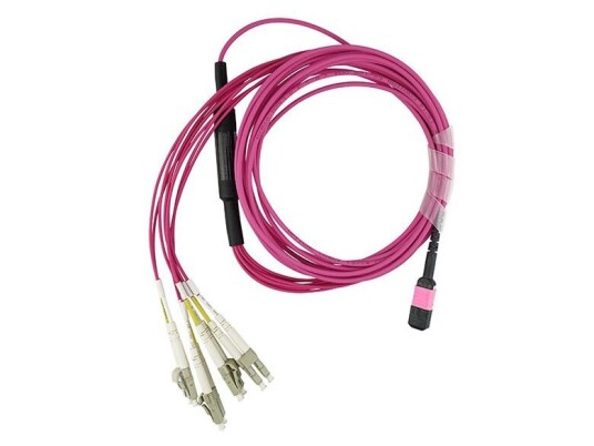 Blueoptics Cbl-Mpo12-4Lc-Om4-15M-Bo 15 M Om4 Mpo 4X Lc