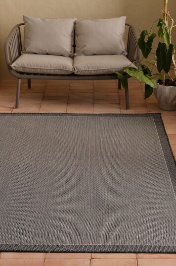 &Home Utendørs teppe Vernazza Outdoorcarpet Svart &Home Utendørs teppe Vernazza Outdoorcarpet Svart