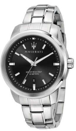 Maserati Herreklokke R8853121006 Successo Sort/Stål Ø44 mm Maserati Herreklokke R8853121006 Successo Sort/Stål Ø44 mm