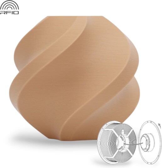 Bambu Lab Pla Matte Refill Caramel Bambu Lab Pla Matte Refill Caramel