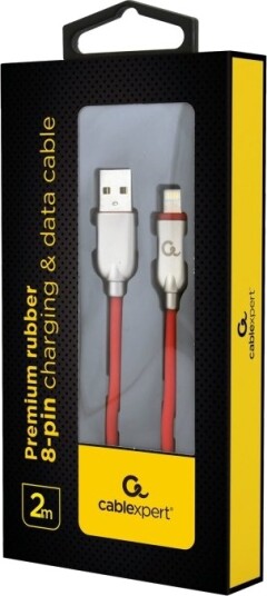 Cablexpert Lightning Kabel Usb Hann Til Lightning Hann 2 M Rød