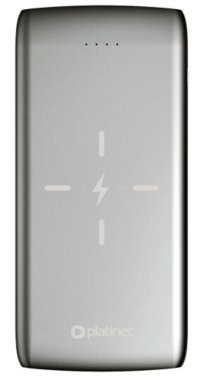 Platinet Pmpb10qib, 10000 Mah, Lithium Polymer (Lipo), Grå