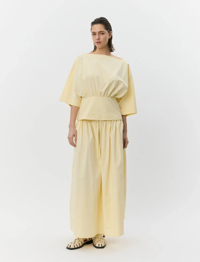 Sofie Schnoor Juneausw Midi Skirt Yellow 42