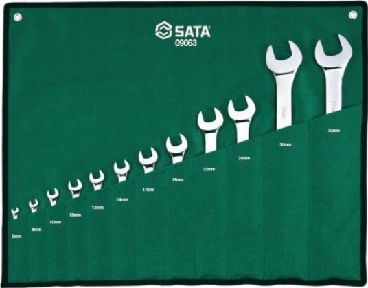 Sata Kombinasjonsnøkler 12 Stk. Sachet Sata Kombinasjonsnøkler 12 Stk. Sachet
