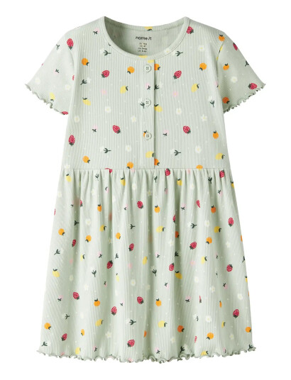 Name It Nmfvemia Ss Dress Green 92