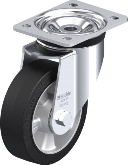 Blickle 657809 Lk-Alev 150K Styrehjul, Hjuldiameter 150 Mm, Bæreevne Maks. 400 Kg, 1 Stk