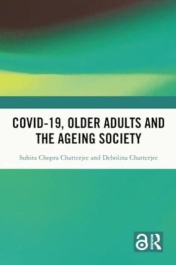 Covid 19 Older Adults and the Ageing Society