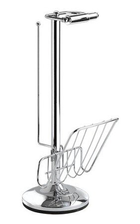 Hefe Caddy dorullholder, krom