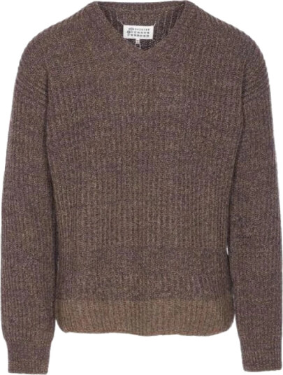 Maison Margiela Herre Strikkevarer Brun M,