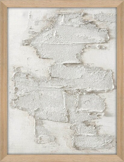 MalerifabrikkenWhite Rock / 30x40 Cm / Eik rammeHvitBilder & skilt