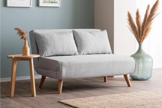 Folde Teddy Sovesofa Grå - Grå