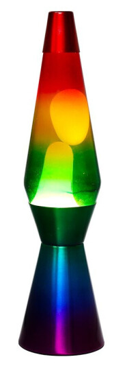 iTotal Lava Lamp 36 cm Rainbow XL1767