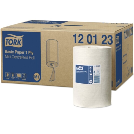 Torkpapper Tork M1 Universal 310 Mini 11 rullar/fp VIT Torkpapper Tork M1 Universal 310 Mini 11 rullar/fp VIT