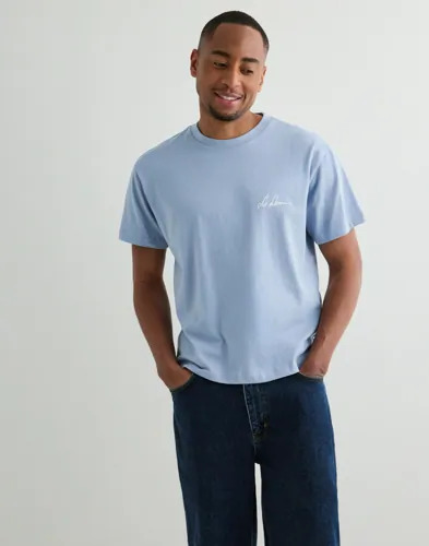 Dr Denim Bace Tee Kortermede t shirts Blå