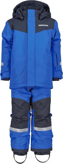 Didriksons Skare Kids Set Caribbean Blue 140