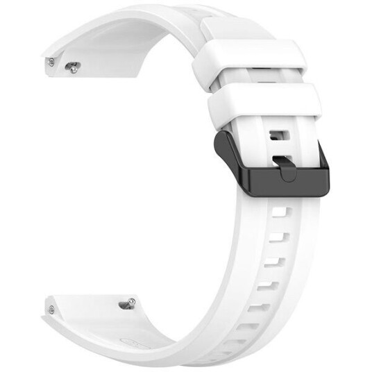 Silikonarmbånd for Huawei GT 5 Pro   Hvit