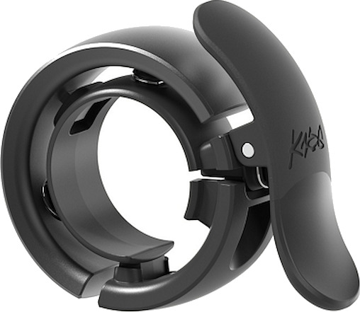 Knog Oi Prima ringeklokke small antrasitt 22,2 mm styrediameter Knog Oi Prima ringeklokke small antrasitt 22,2 mm styrediameter