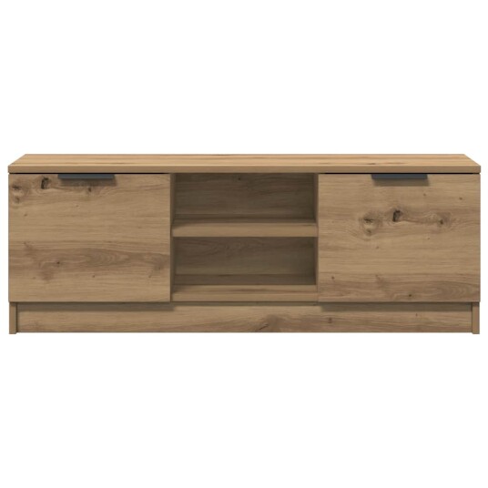 TV-benk artisan eik 102x35x36,5 cm konstruert tre 8721158441980