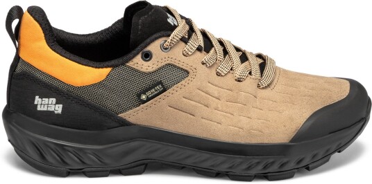 Hanwag Women"s Kaduro Low Lady Gore Tex Lightbrown orange 3.5 36