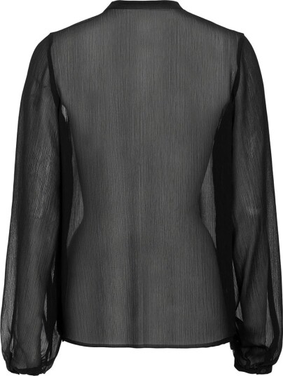 Soyaconcept Chiffonbluse med volanger Soyaconcept Chiffonbluse med volanger
