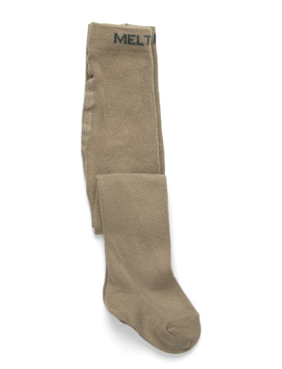 Melton Cotton Tights   Beige   56/62