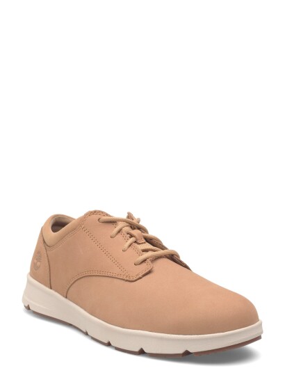 Timberland Parker Street Low Lace Up Sneaker Medium Beige Nubuck Beige 45