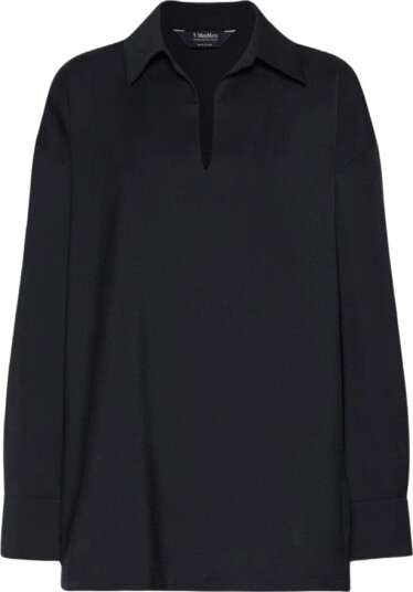 Max Mara Dame Bluser & Skjorter Blå L, Max Mara Dame Bluser & Skjorter Blå L,